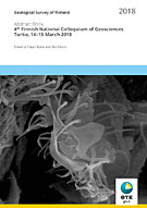 4th National Colloquium of Geosciences, Turku, 14–15 March 2018: Abstract Book